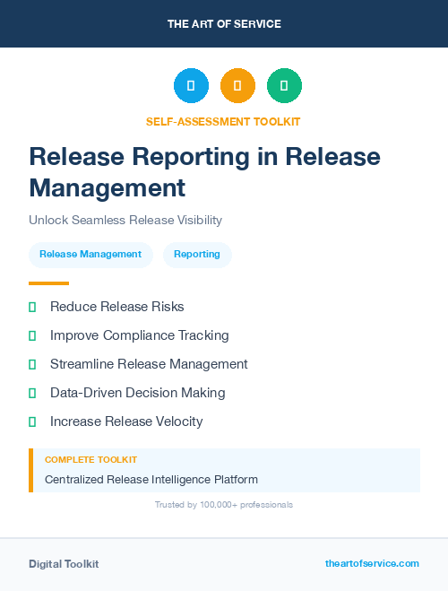 Release Reporting in Release Management