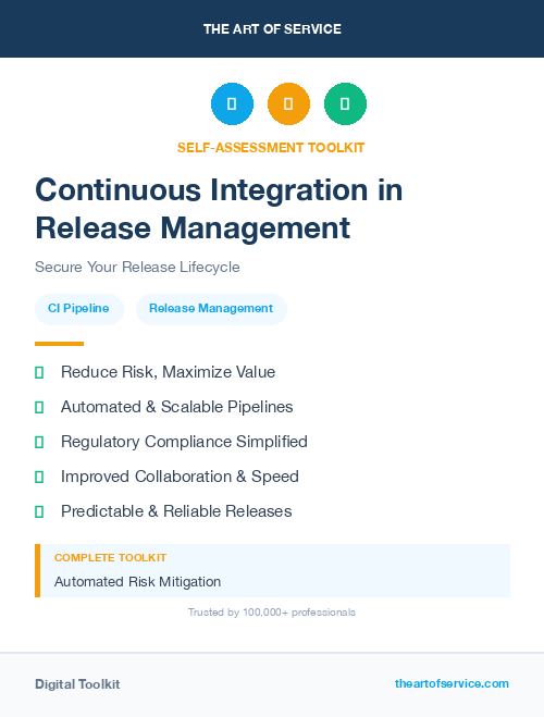 Continuous Integration in Release Management