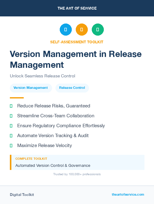Version Management in Release Management