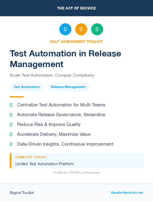 Test Automation in Release Management
