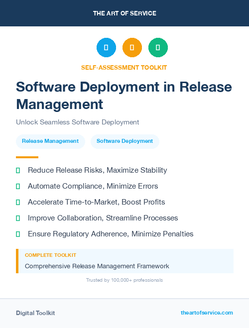 Software Deployment in Release Management