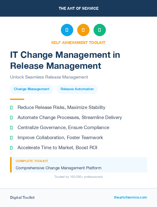 IT Change Management in Release Management