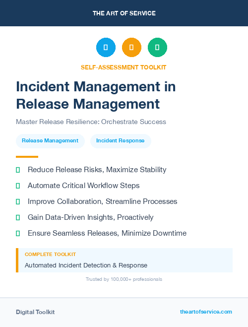 Incident Management in Release Management