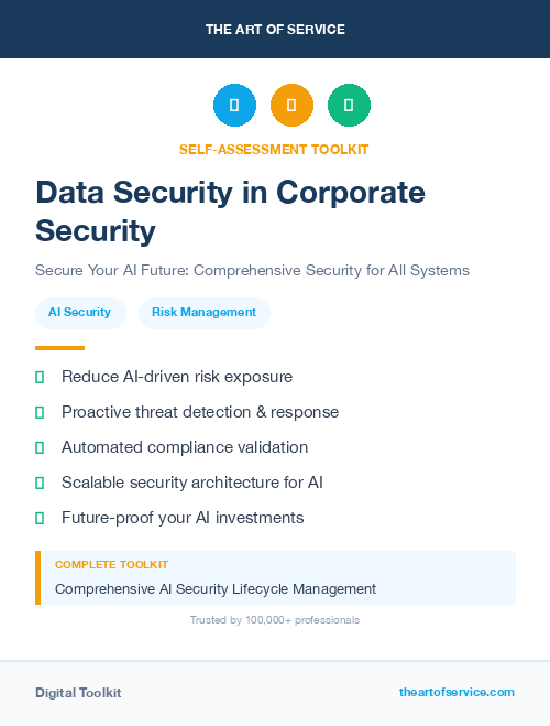 Data Security in Corporate Security