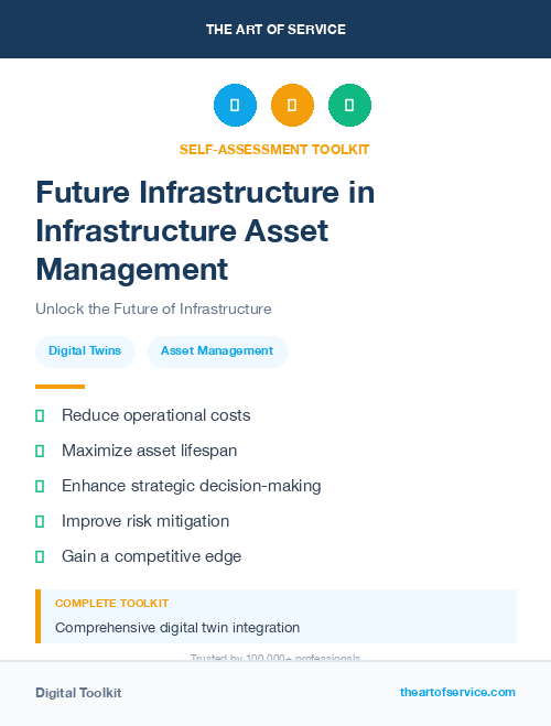 Future Infrastructure in Infrastructure Asset Management