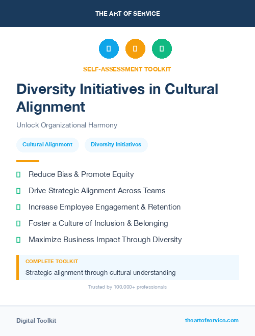 Diversity Initiatives in Cultural Alignment