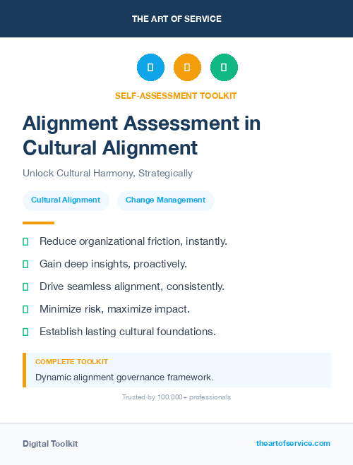 Alignment Assessment in Cultural Alignment