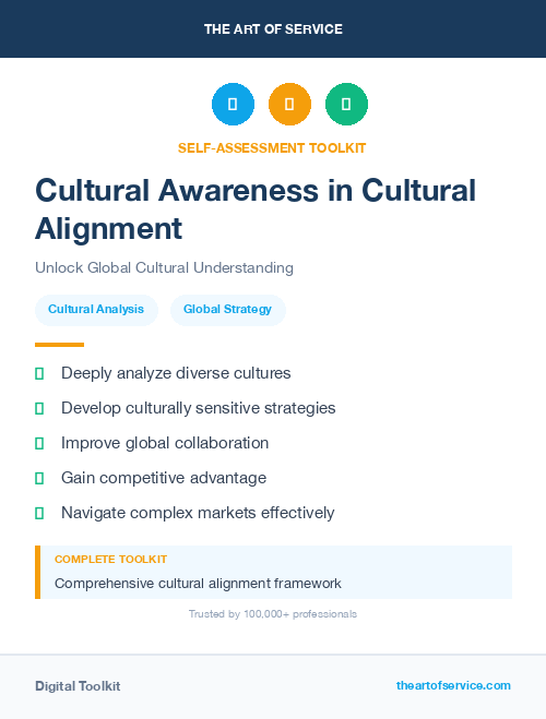 Cultural Awareness in Cultural Alignment
