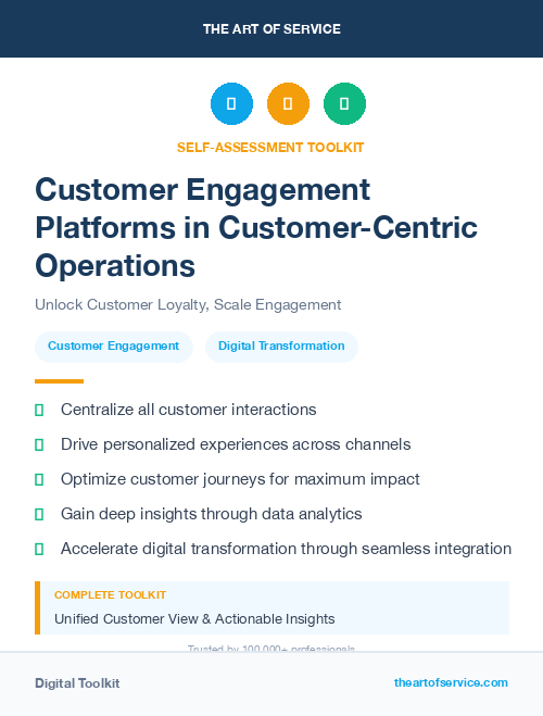 Customer Engagement Platforms in Customer-Centric Operations