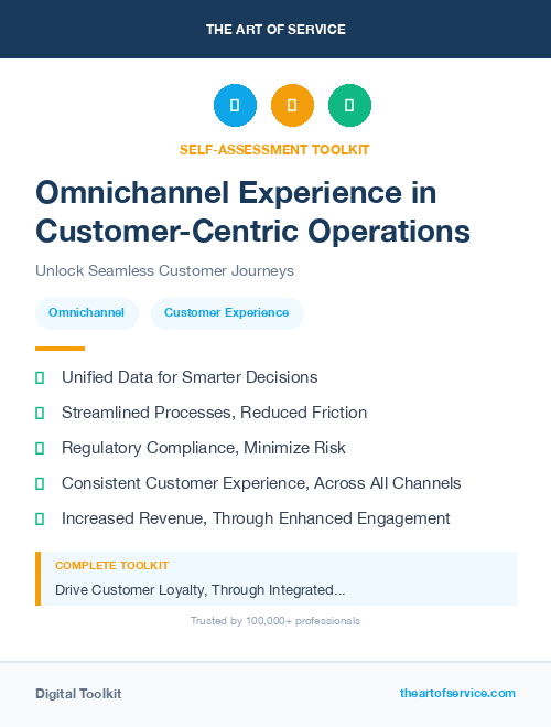 Omnichannel Experience in Customer-Centric Operations
