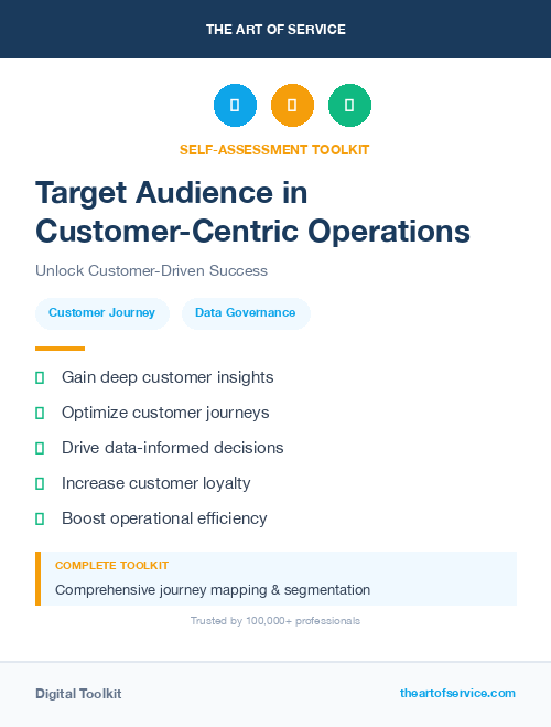 Target Audience in Customer-Centric Operations