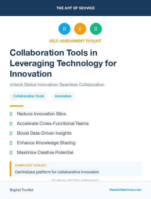 Collaboration Tools in Leveraging Technology for Innovation