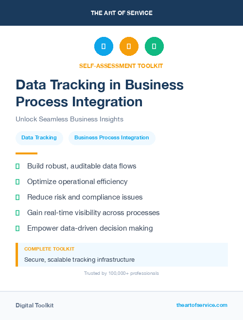Data Tracking in Business Process Integration