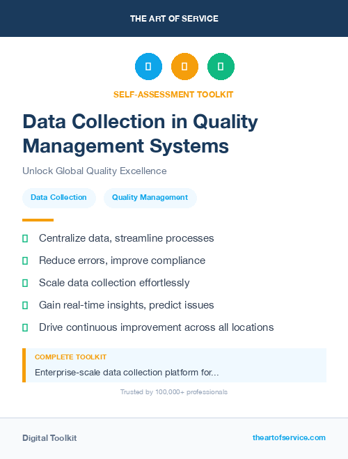Data Collection in Quality Management Systems