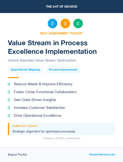 Value Stream in Process Excellence Implementation