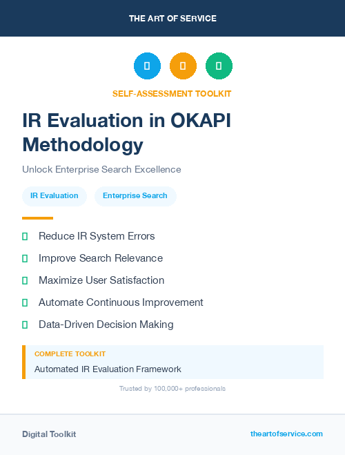 IR Evaluation in OKAPI Methodology