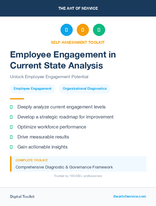 Employee Engagement in Current State Analysis