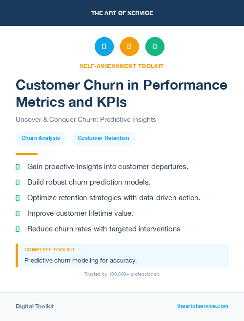 Customer Churn in Performance Metrics and KPIs