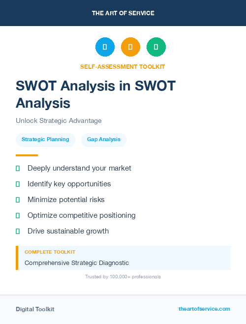 SWOT Analysis in SWOT Analysis