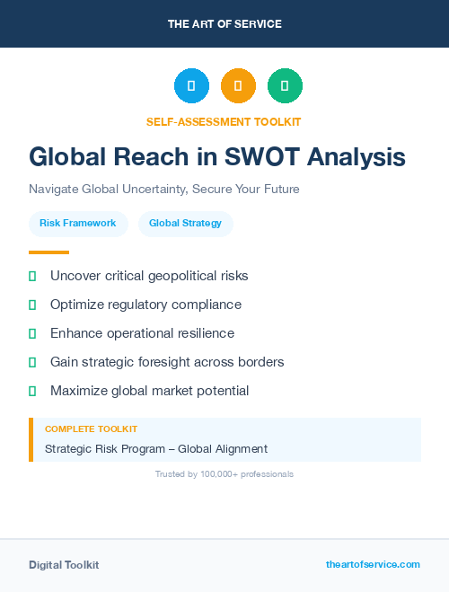 Global Reach in SWOT Analysis