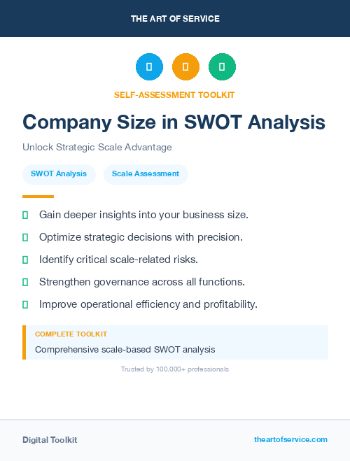 Company Size in SWOT Analysis