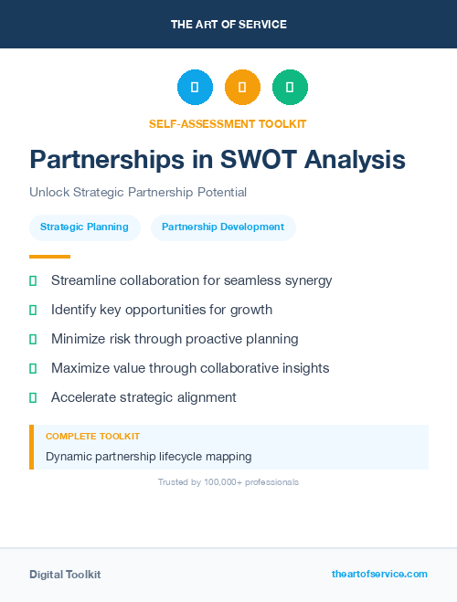 Partnerships in SWOT Analysis