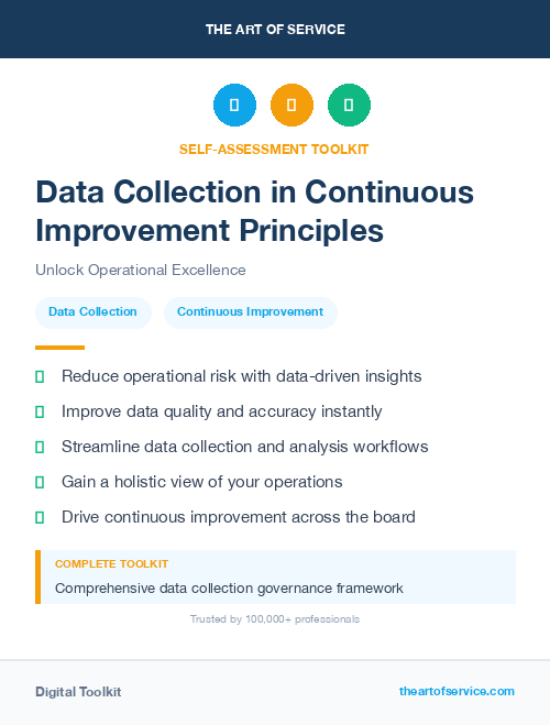 Data Collection in Continuous Improvement Principles