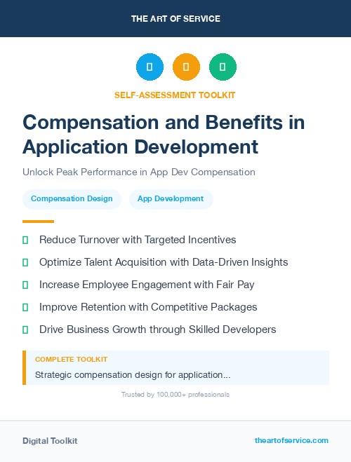 Compensation and Benefits in Application Development