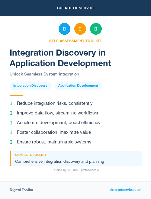 Integration Discovery in Application Development