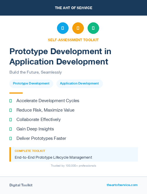 Prototype Development in Application Development