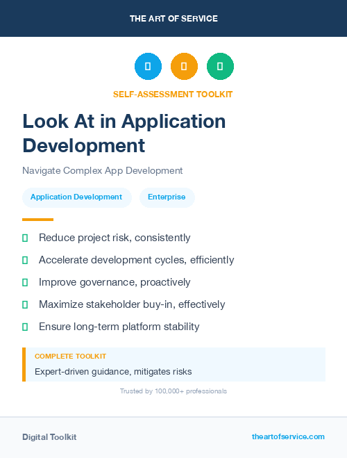 Look At in Application Development