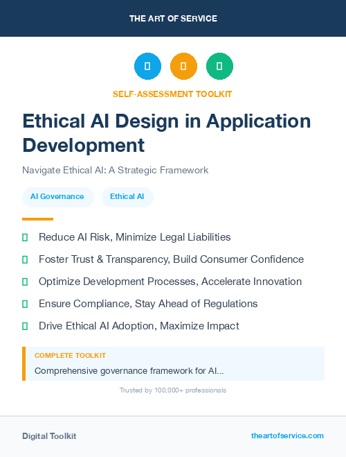 Ethical AI Design in Application Development