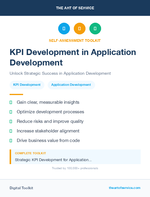 KPI Development in Application Development
