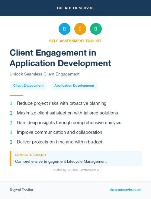 Client Engagement in Application Development