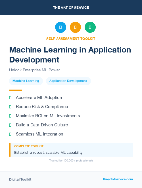Machine Learning in Application Development