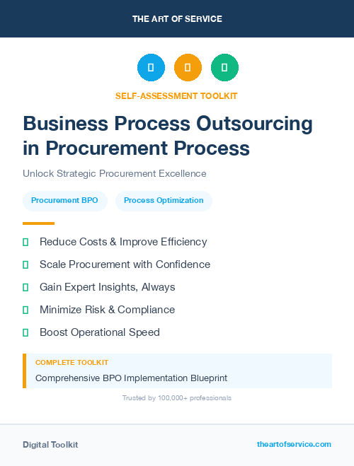Business Process Outsourcing in Procurement Process