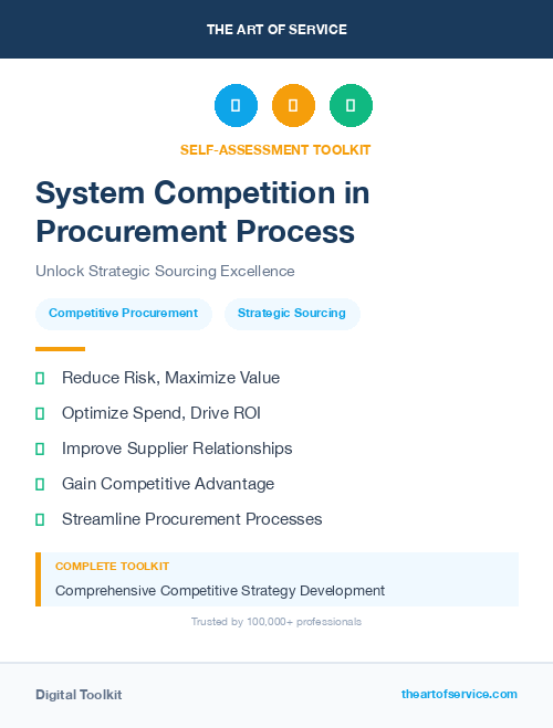 System Competition in Procurement Process