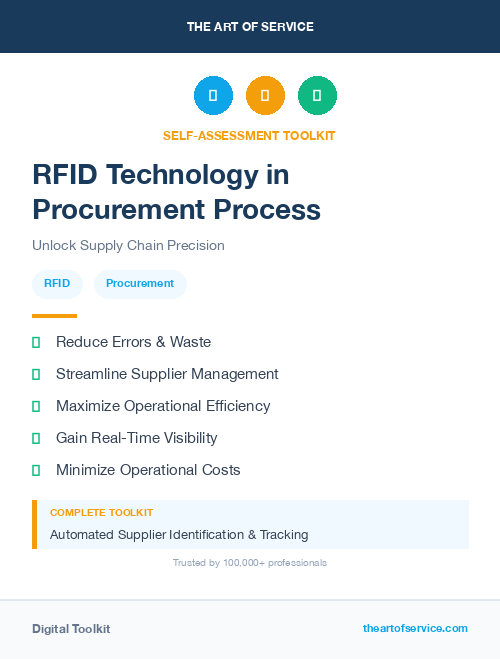 RFID Technology in Procurement Process