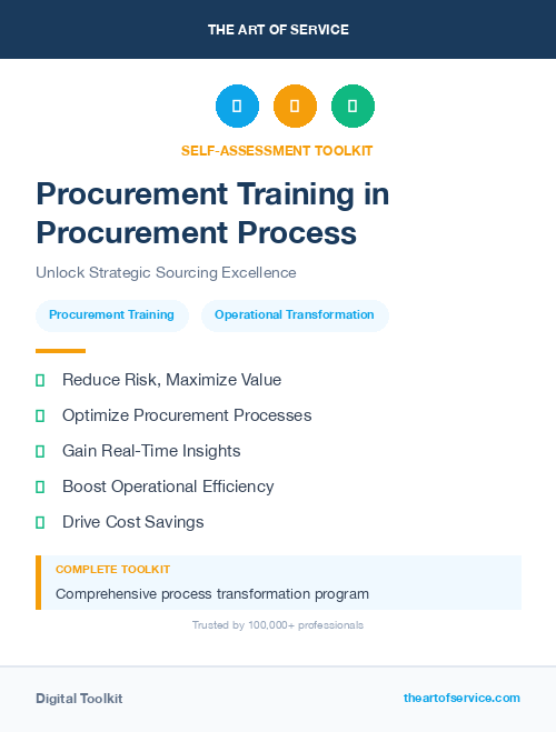 Procurement Training in Procurement Process