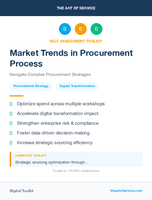 Market Trends in Procurement Process