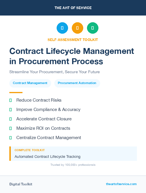 Contract Lifecycle Management in Procurement Process