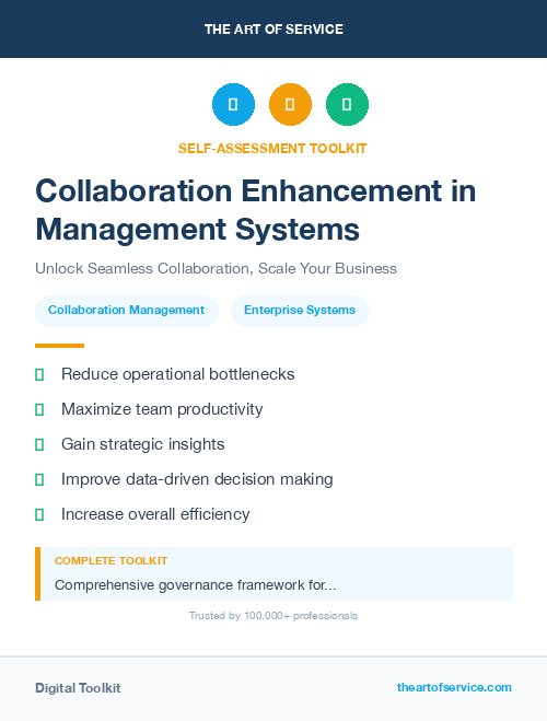 Collaboration Enhancement in Management Systems
