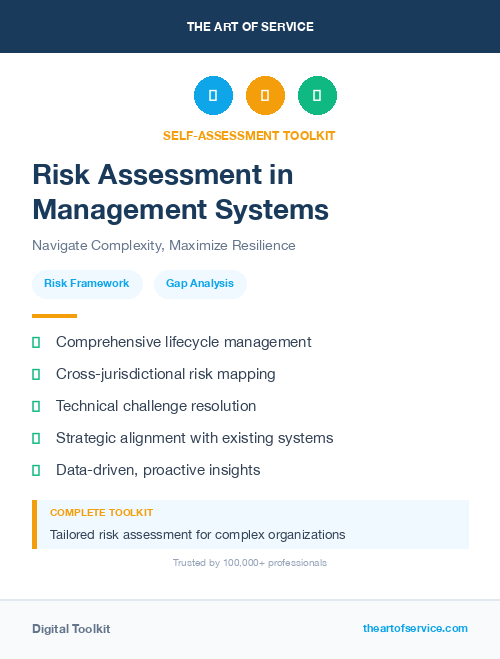 Risk Assessment in Management Systems