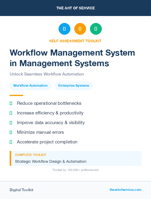 Workflow Management System in Management Systems