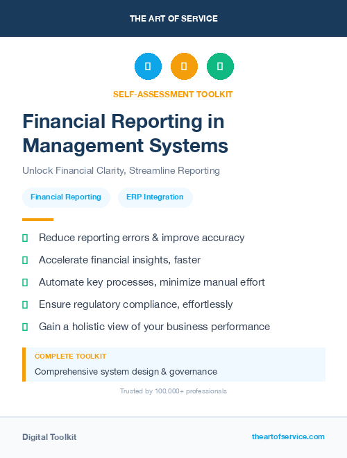 Financial Reporting in Management Systems