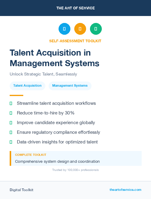 Talent Acquisition in Management Systems