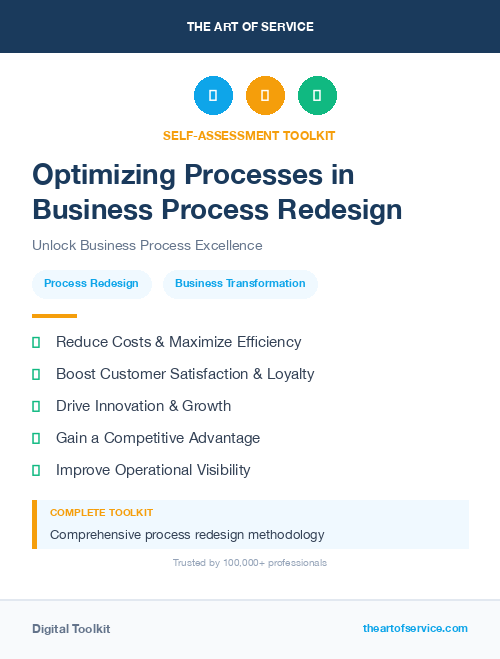 Optimizing Processes in Business Process Redesign