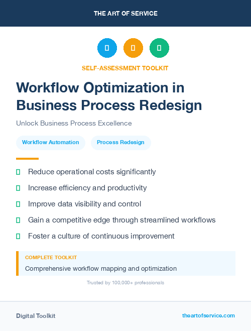 Workflow Optimization in Business Process Redesign