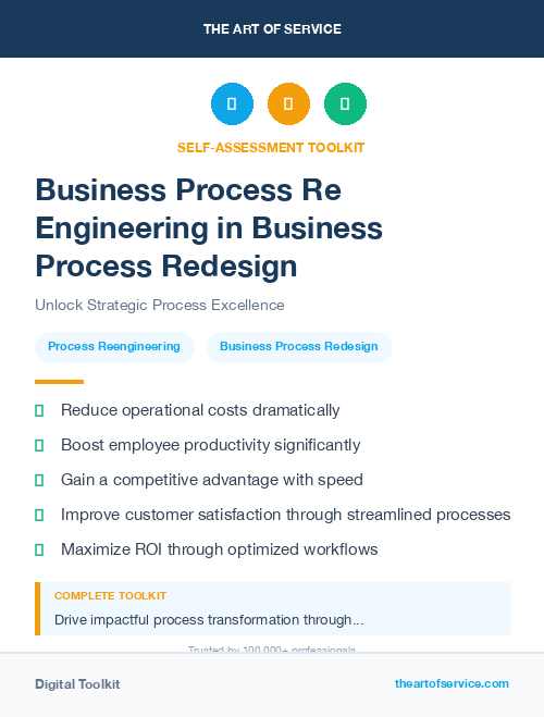 Business Process Re Engineering in Business Process Redesign