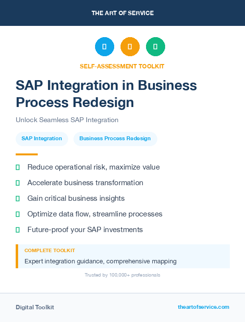 SAP Integration in Business Process Redesign